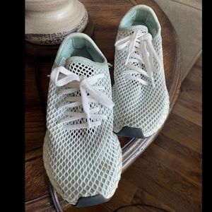 Adidas Womens DEERUPT Runner Green/Black